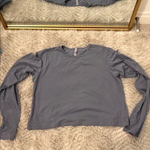 SKIMS New Vintange Cropped Long Sleeve Women's Top